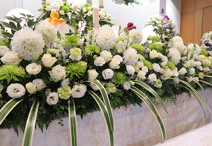 生花祭壇